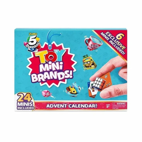 NEW Zuru TOY MINI BRANDS 2021 Advent Calendar with 24 Surprises *RETIRED - Picture 1 of 5